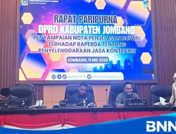 Bupati Warsubi Dorong Raperda Jasa Konstruksi, DPRD Jombang Mulai Pembahasan