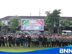 Apel Akbar Sabuk Kamtibmas, Polres Jombang Perkuat Sinergi Jaga Kondusivitas Daerah