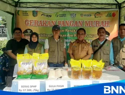 Gerakan Pangan Murah Jombang Diserbu Warga, UMKM Lokal Ikut Ramai