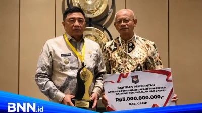 Garut Raih Penghargaan Inflasi Terbaik Regional Jawa-Bali, Bukti Kinerja Nyata Pemkab Jaga Stabilitas Harga