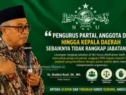 Pakar Hukum: Pengurus Partai, Anggota DPR hingga Kepala Daerah Sebaiknya Tidak Rangkap Jabatan di NU