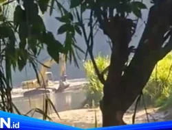 Tambang Galian C Liar di Sungai Brantas Blitar Diduga Dibiarkan, Warga Soroti Diamnya Aparat