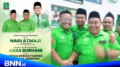 Anas Burhani Resmi Pimpin PKB Jombang 2026–2031, Gantikan Hadi Atmaji