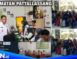 Rumah Layanan Warga Pattallassang Diserbu Warga, BPJS hingga Administrasi Tuntas di Tempat