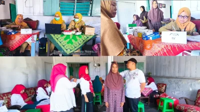 Botak Keling+ Puskesmas Japanan, Cek Kesehatan Gratis Keliling Desa
