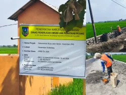 Proyek Jalan Sentul–Kesamben Jombang Rp1,12 Miliar Disorot, Keselamatan dan Mutu Jadi Pertanyaan