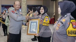 Brigpol Riztania Raih Penghargaan Bhabinkamtibmas Teladan Tingkat Polda Jawa Timur