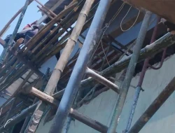 Revitalisasi SD Jombang Rp2,23 Miliar Disorot, K3 Pekerja Dipertanyakan